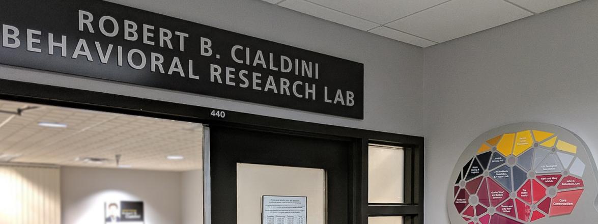 Robert B Caldini Behavoiur Research Lab photo