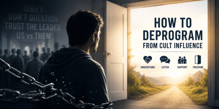 Cult deprogramming banner image